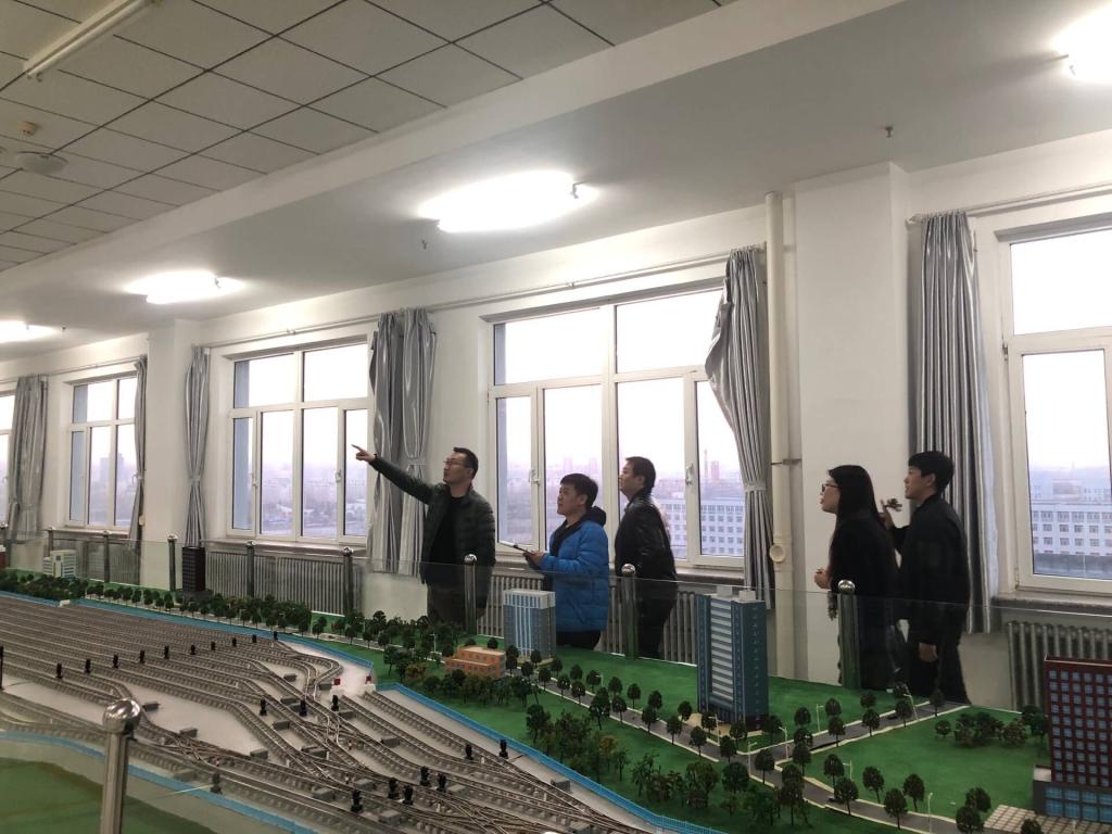 我系对铁运实训中心进行安全排查