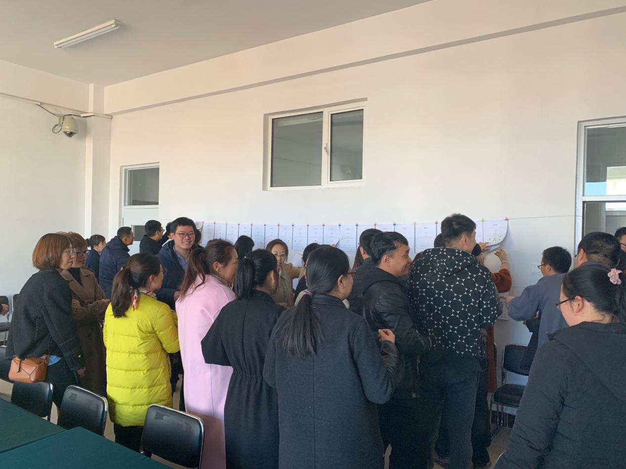道桥系教师参观我系教学设计并进行投票